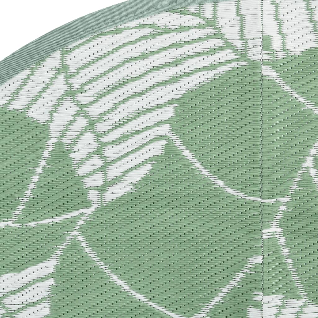 lauko kilimas ARAKIL žalias Ø120 cm PP