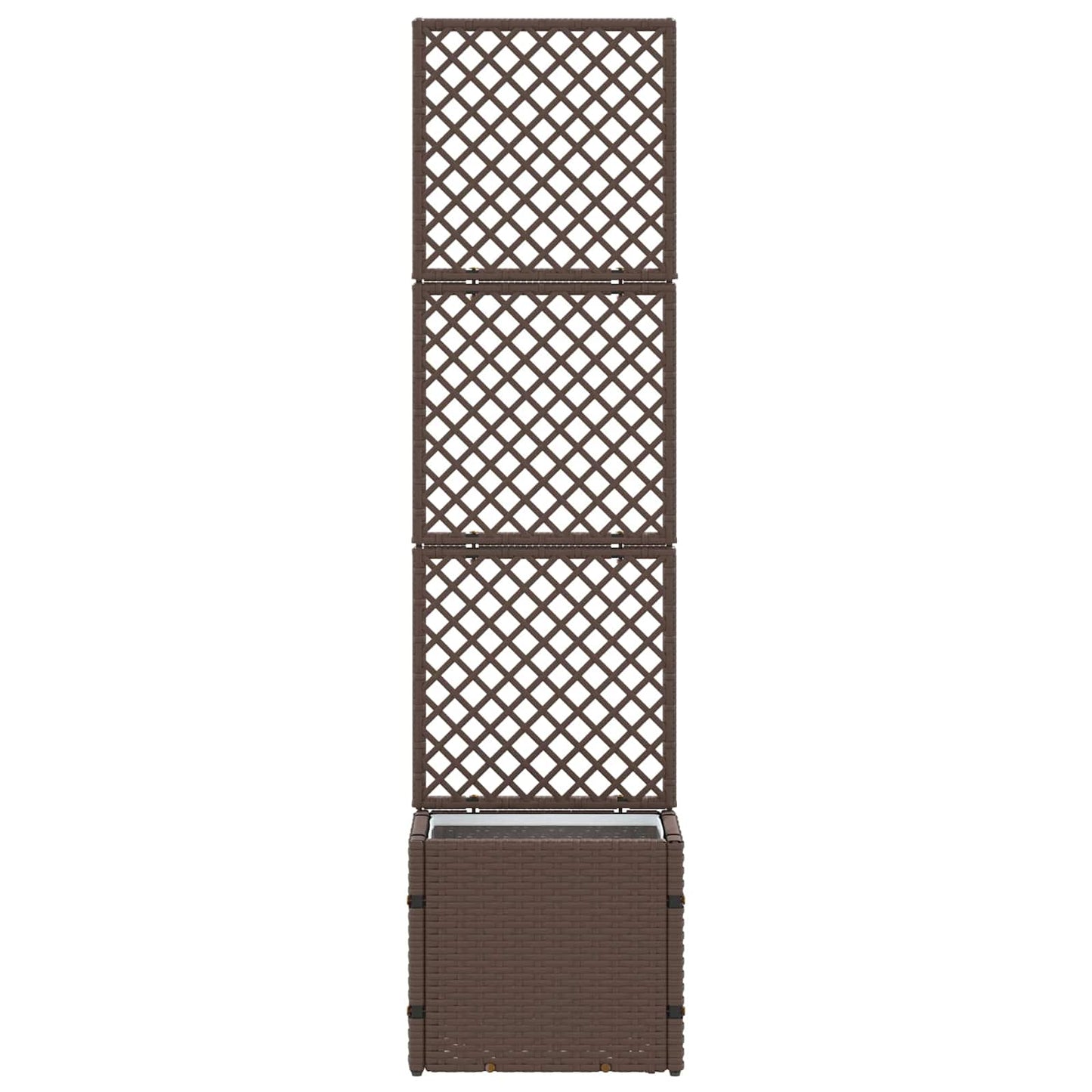 Sodo trelių vazonas Ruda 35 x 30 x 135 cm Metalas