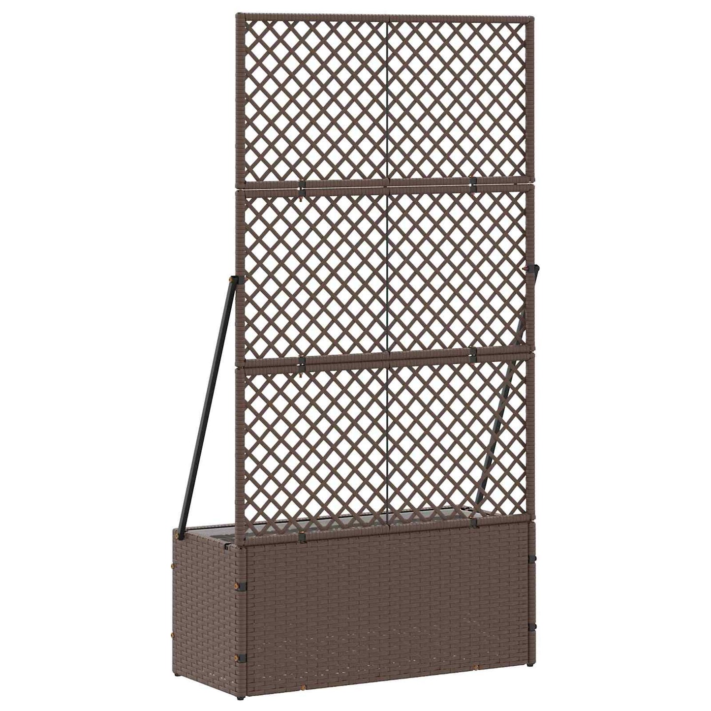 Sodo trelių vazonas Ruda 70 x 30 x 135 cm Metalas