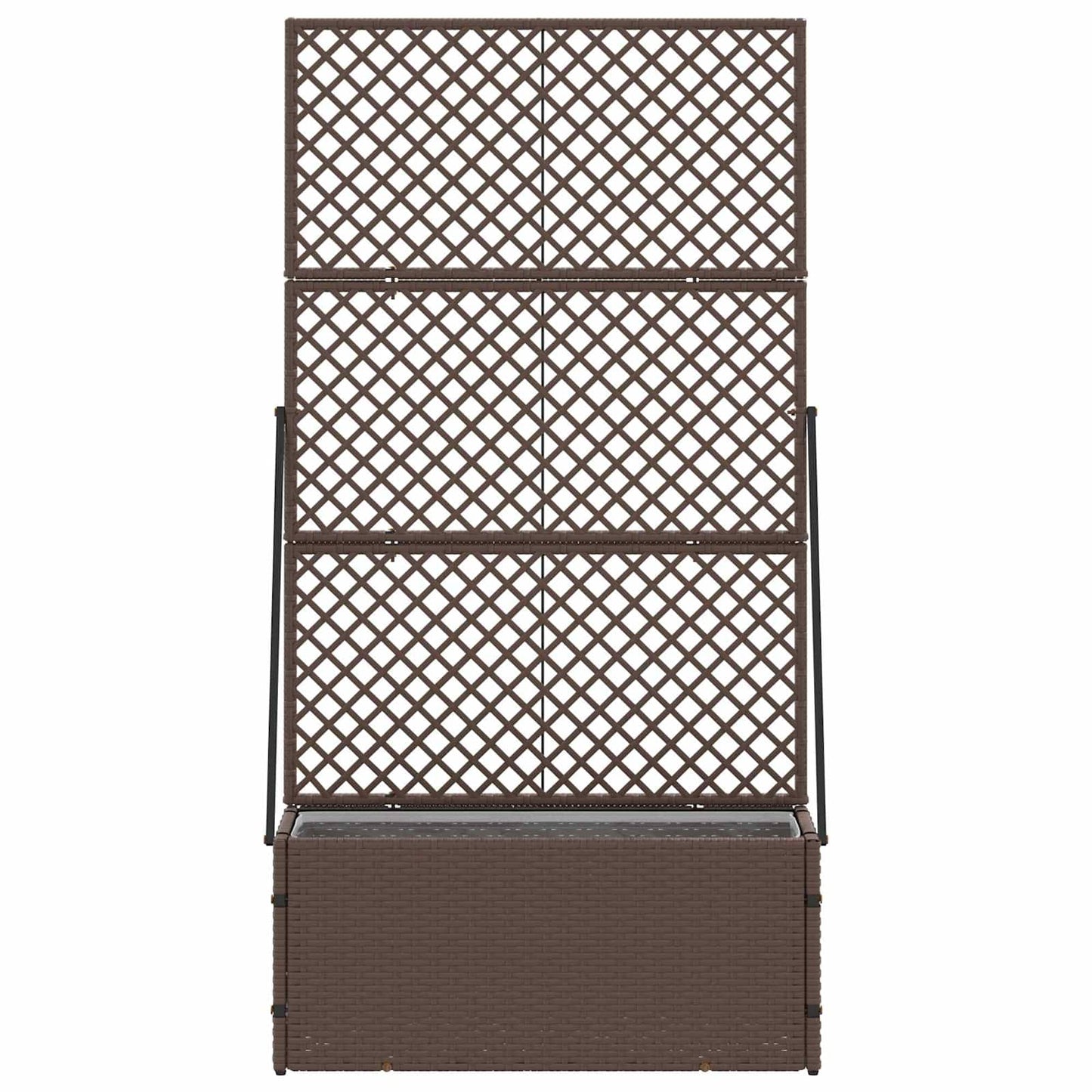 Sodo trelių vazonas Ruda 70 x 30 x 135 cm Metalas