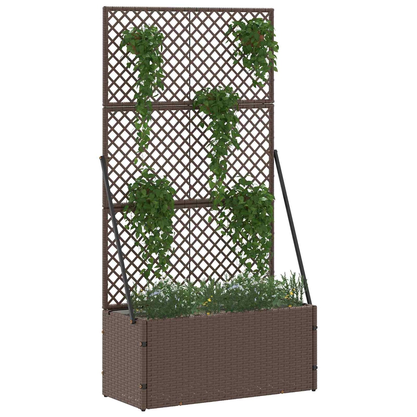 Sodo trelių vazonas Ruda 70 x 30 x 135 cm Metalas