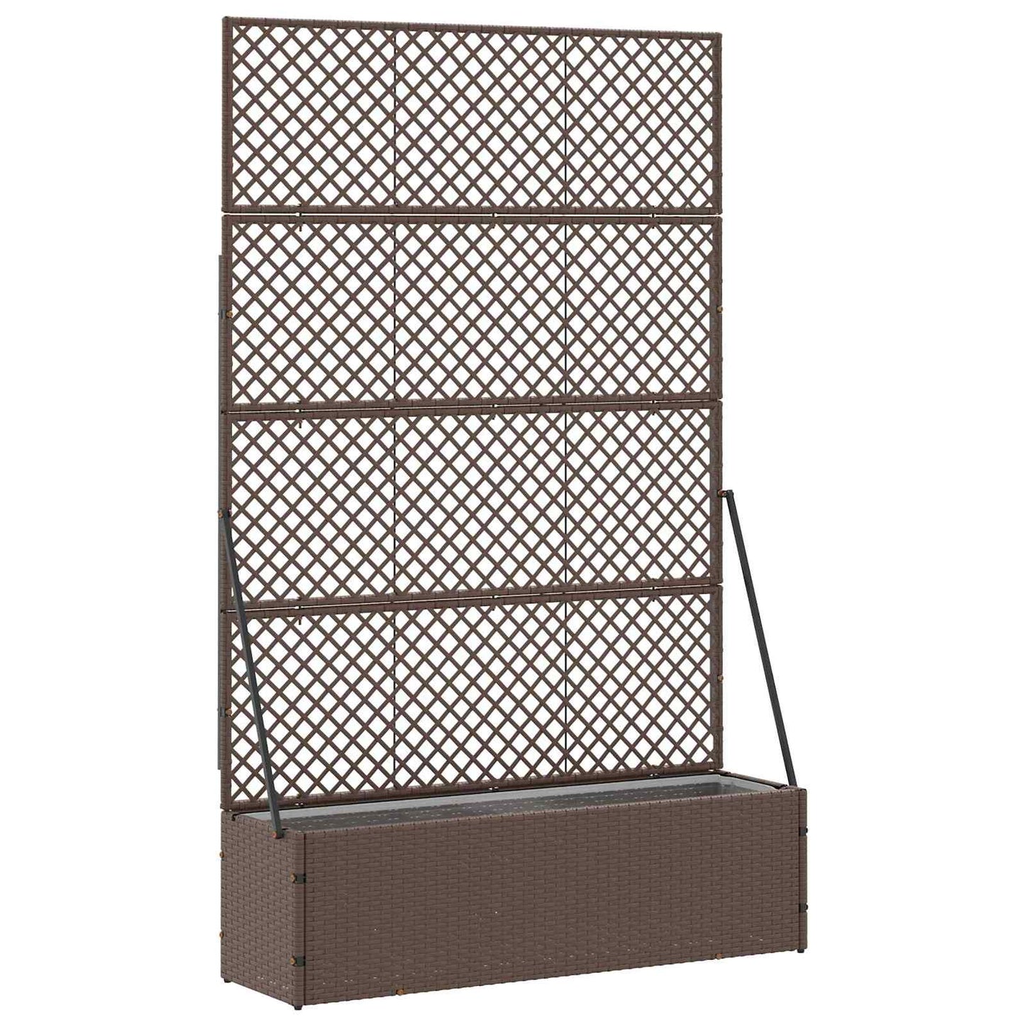 Sodo trelių vazonas Ruda 105 x 30 x 170 cm Metalas