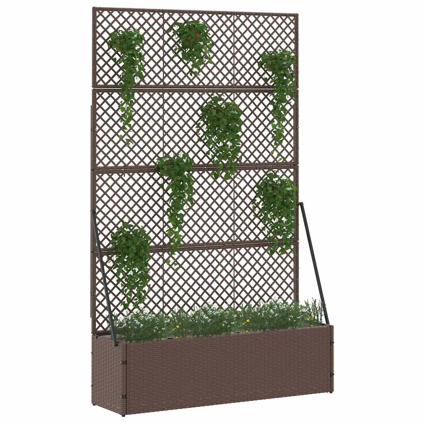Sodo trelių vazonas Ruda 105 x 30 x 170 cm Metalas