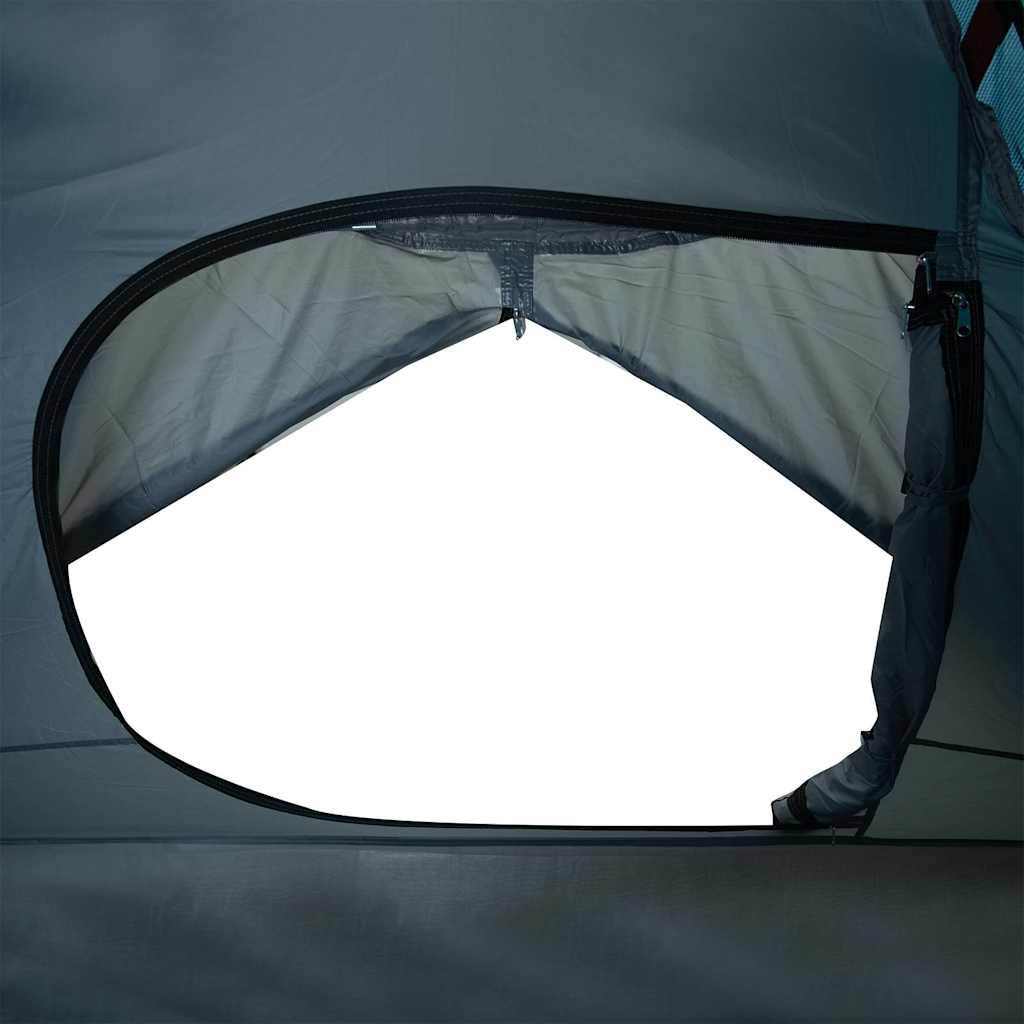 Stovyklavimo palapinė, mėlyna, keturvietė, kupolinė