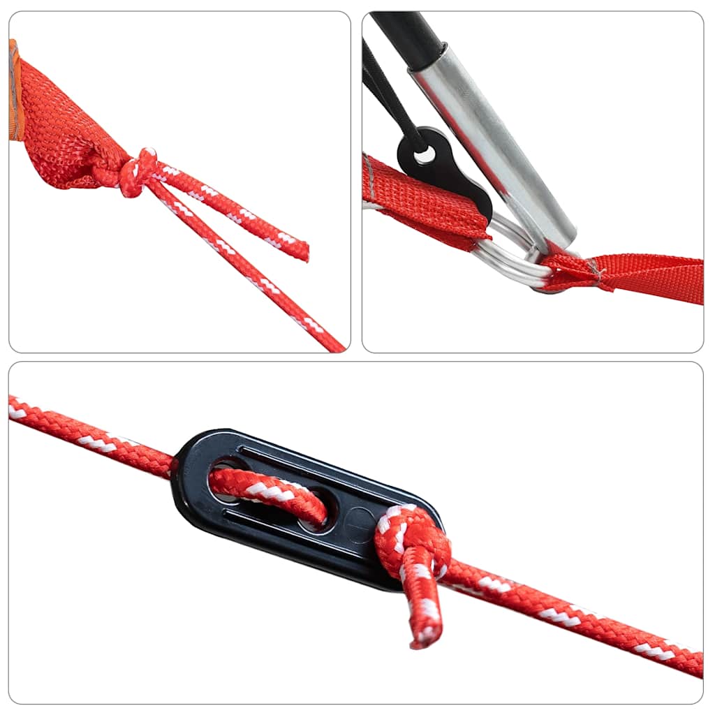 Šeimos palapinė, oranžinė, šešiavietė, kupolinė