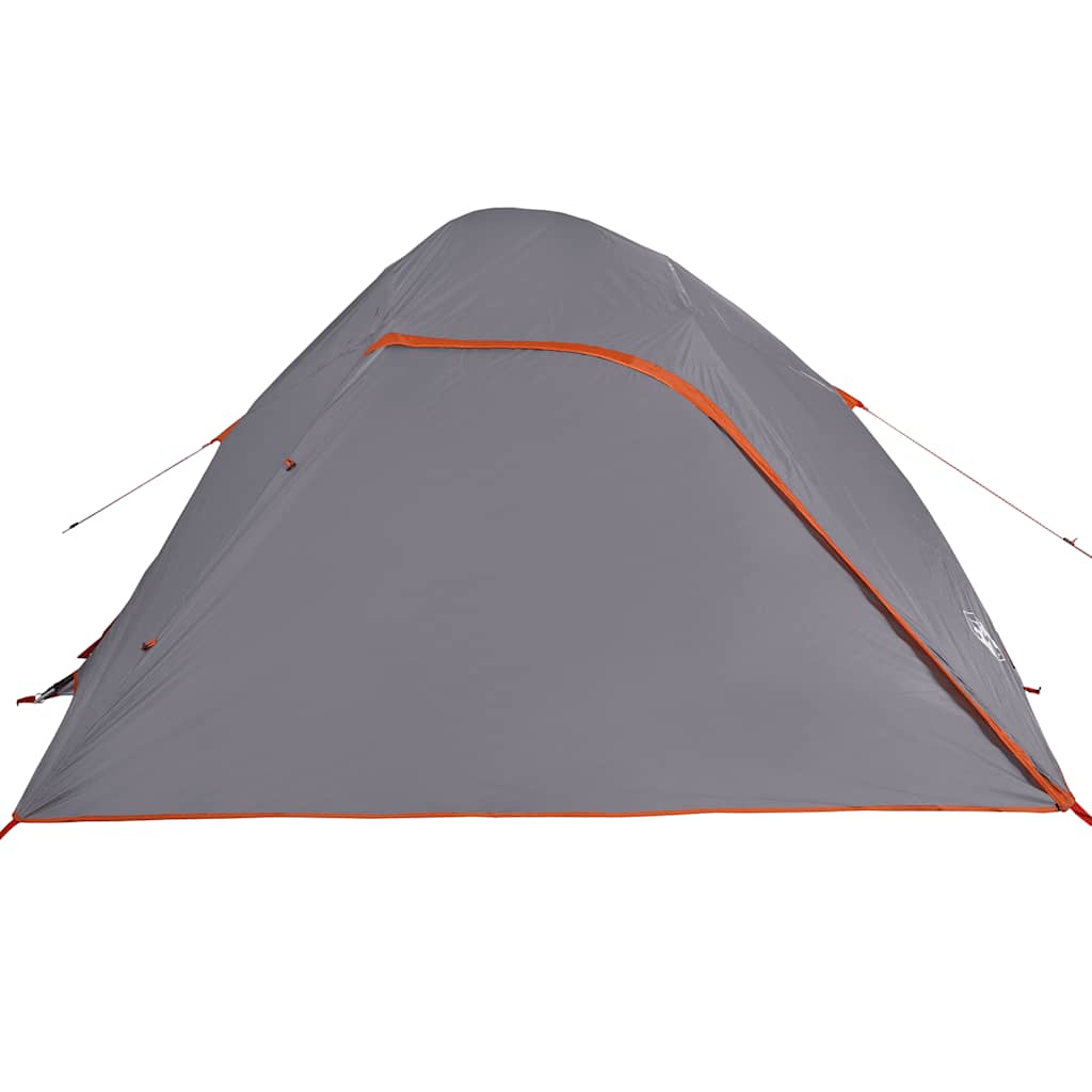Stovyklavimo palapinė, pilka, keturvietė, kupolinė