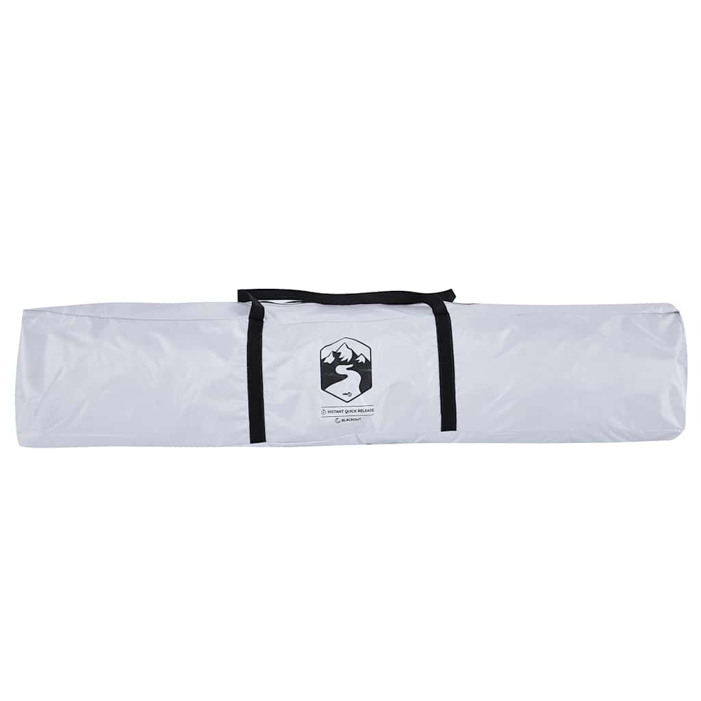 Stovyklavimo palapinė, balta, keturvietė, tamsinantis audinys