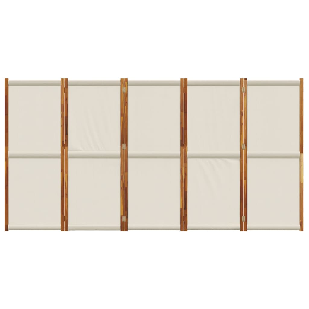 Kambario pertvara, 5 segmentai, šviesiai pilka, 350x180cm