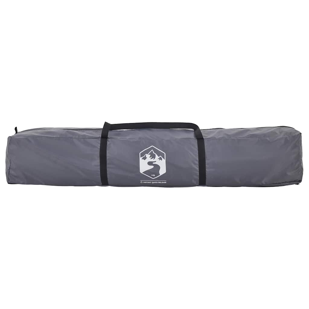 Šeimos palapinė, pilka/oranžinė, septynvietė, greito atleidimo