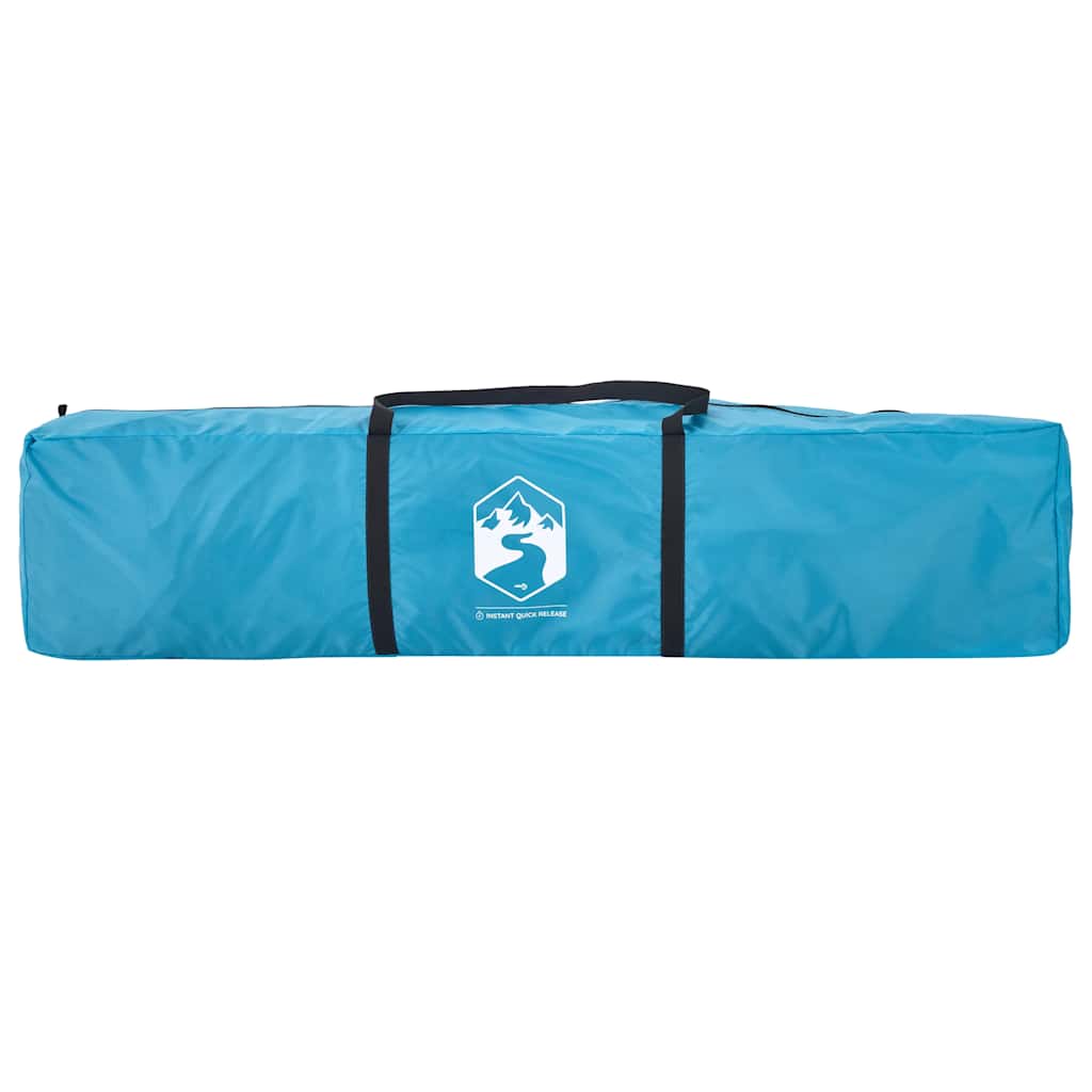 Šeimos palapinė, mėlyna, aštuonvietė, kupolinė