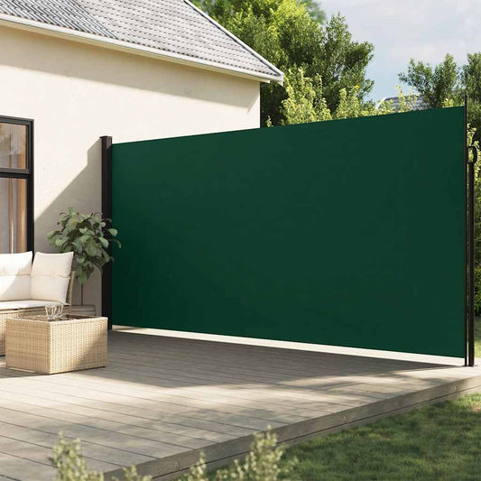 Ištraukiama šoninė markizė, tamsiai žalios spalvos, 200x300cm
