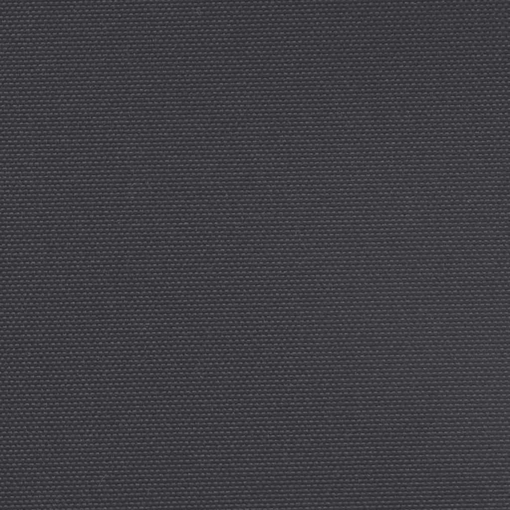 Ištraukiama šoninė markizė, juodos spalvos, 180x600cm