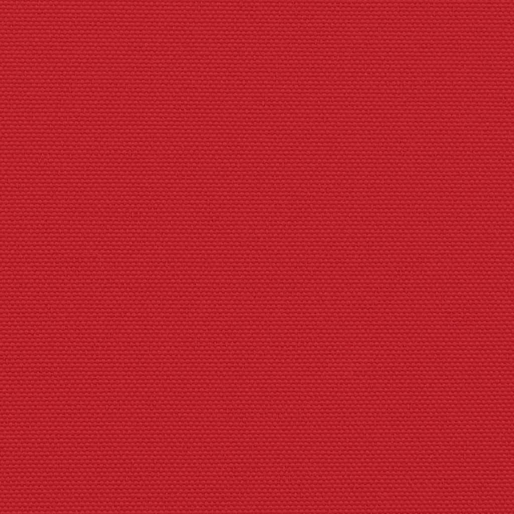 Ištraukiama šoninė markizė, raudonos spalvos, 180x600cm