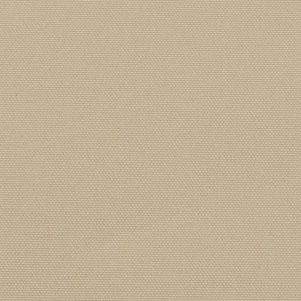 Ištraukiama šoninė pertvara, smėlio spalvos, 120x600cm