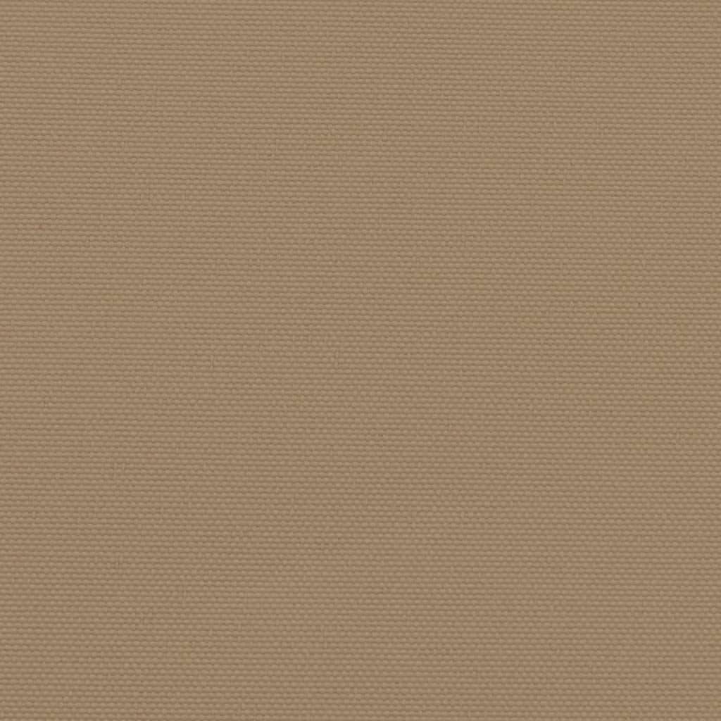 Ištraukiama šoninė pertvara, taupe spalvos, 220x1000cm