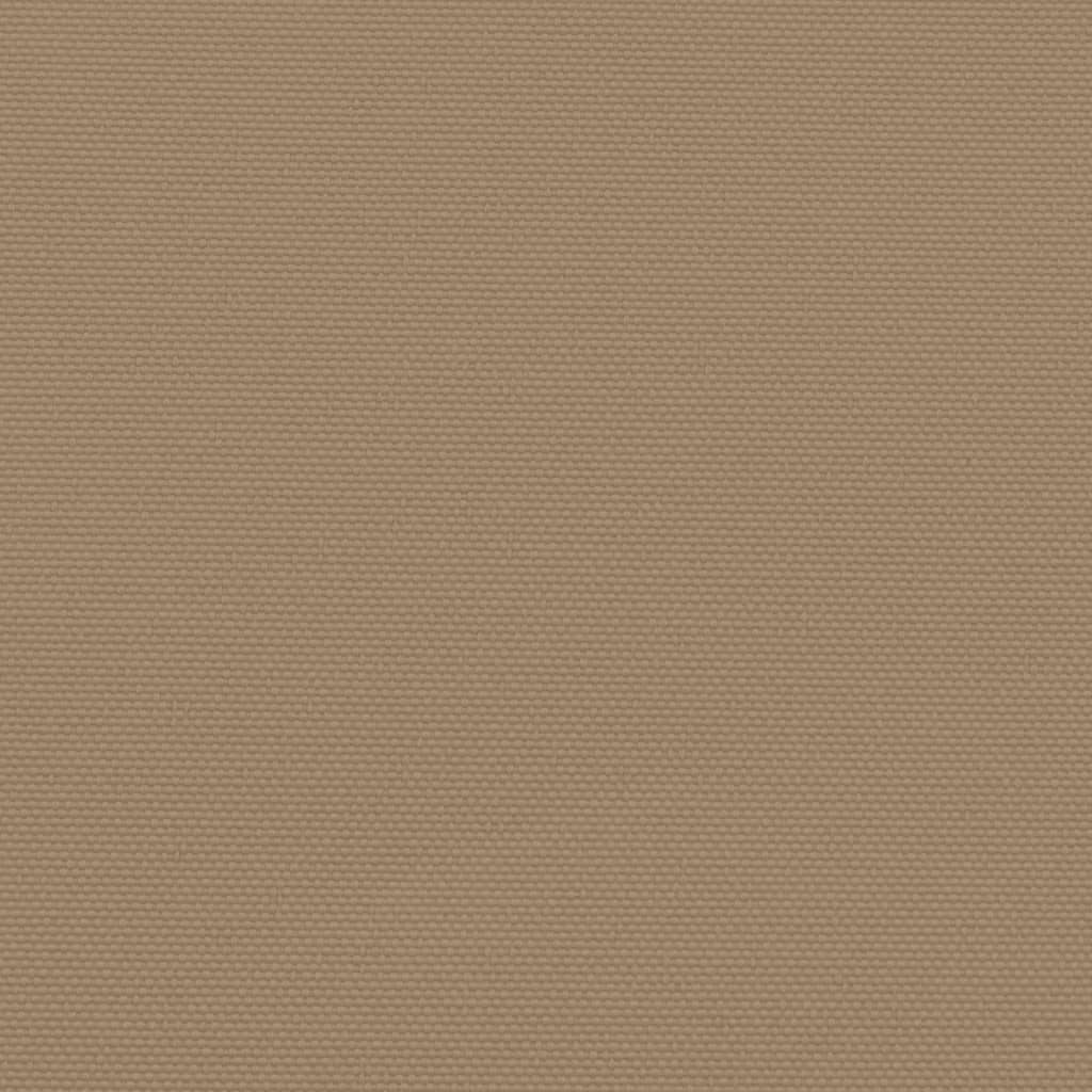 Ištraukiama šoninė pertvara, taupe spalvos, 120x1200cm