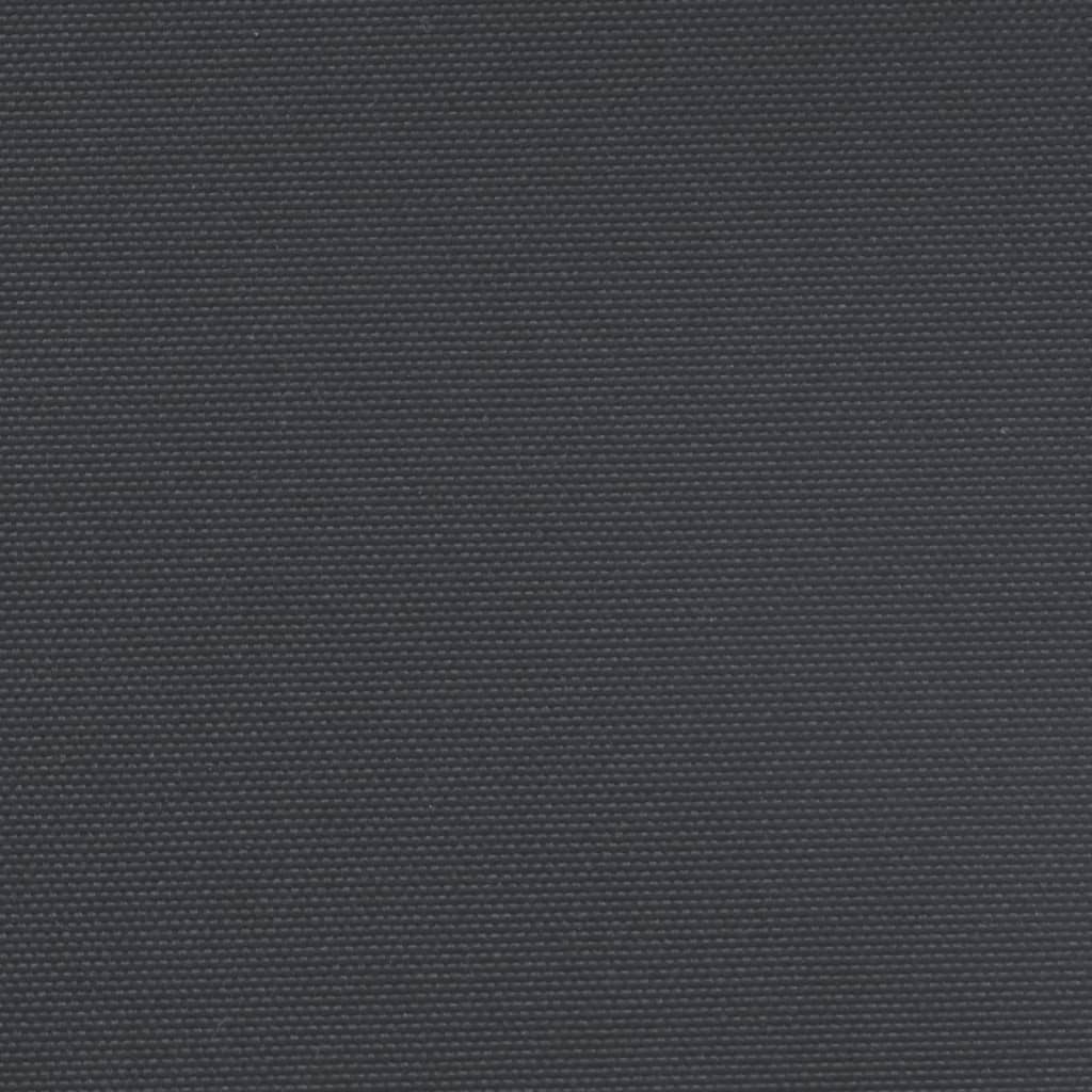 Ištraukiama šoninė pertvara, juodos spalvos, 180x1200cm
