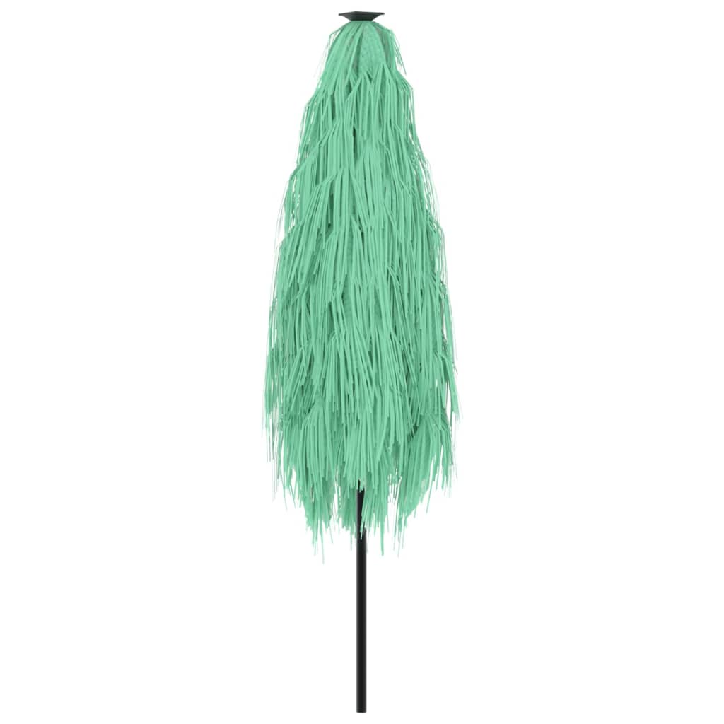 Skėtis nuo saulės su plieniniu stulpu, žalias, 300x200x250cm