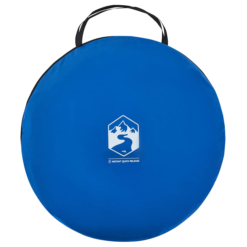 Paplūdimio palapinė, mėlyna, išskleidžiama, atspari vandeniui