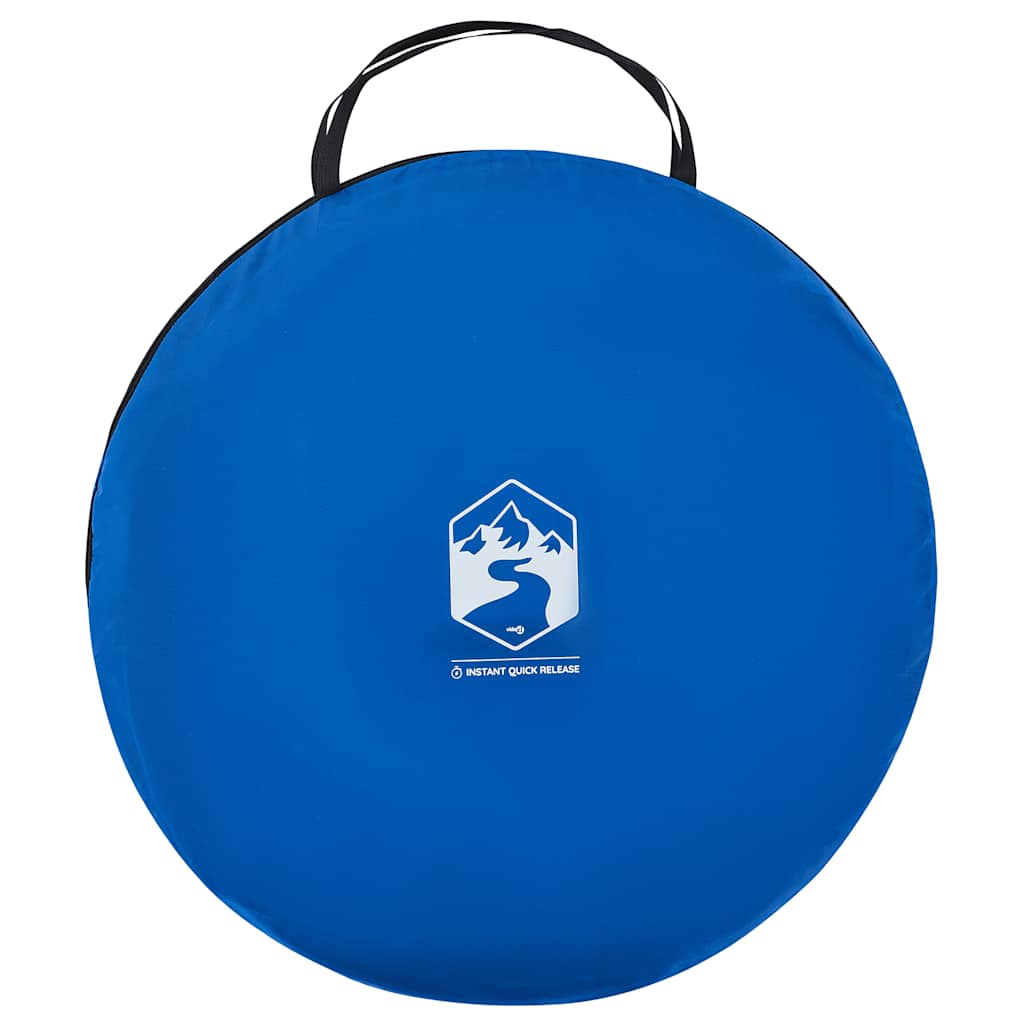 Paplūdimio palapinė, mėlyna, išskleidžiama, atspari vandeniui