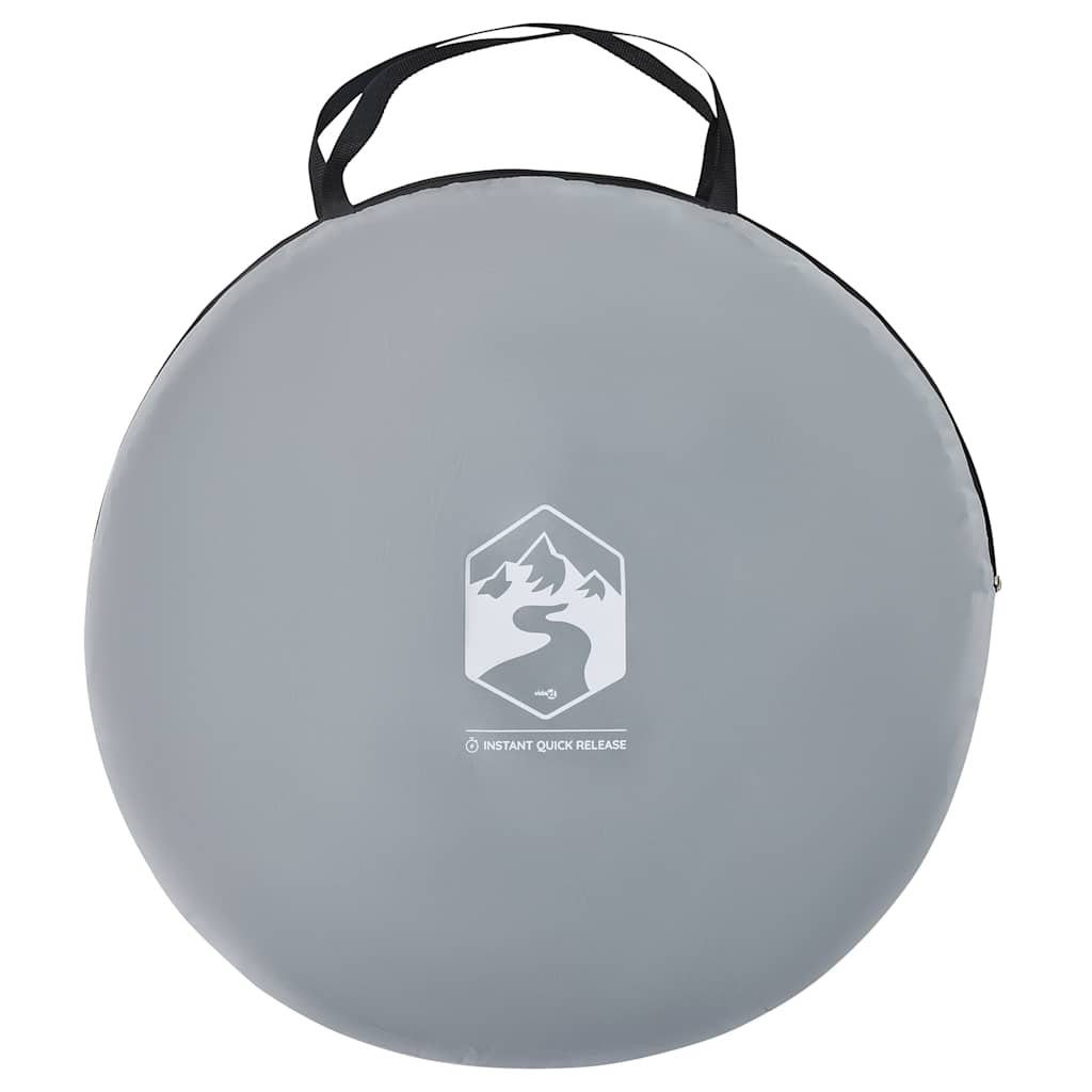 Paplūdimio palapinė, pilka, išskleidžiama, atspari vandeniui