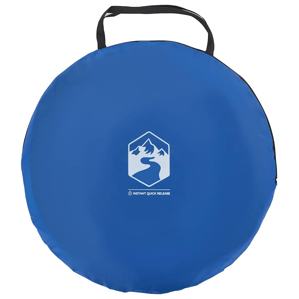 Paplūdimio palapinė, mėlyna, dvivietė, išskleidžiama