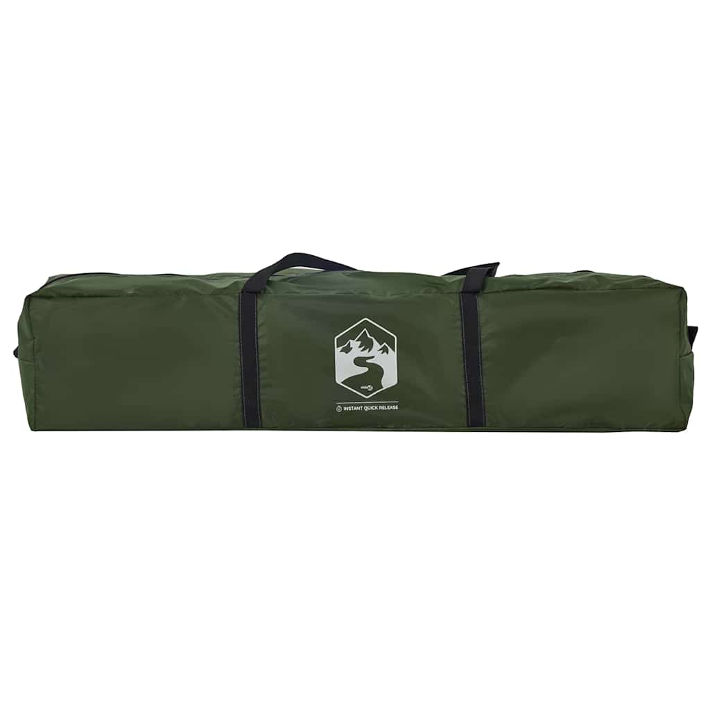 Stovyklavimo palapinė, žalia, keturvietė, kupolinė