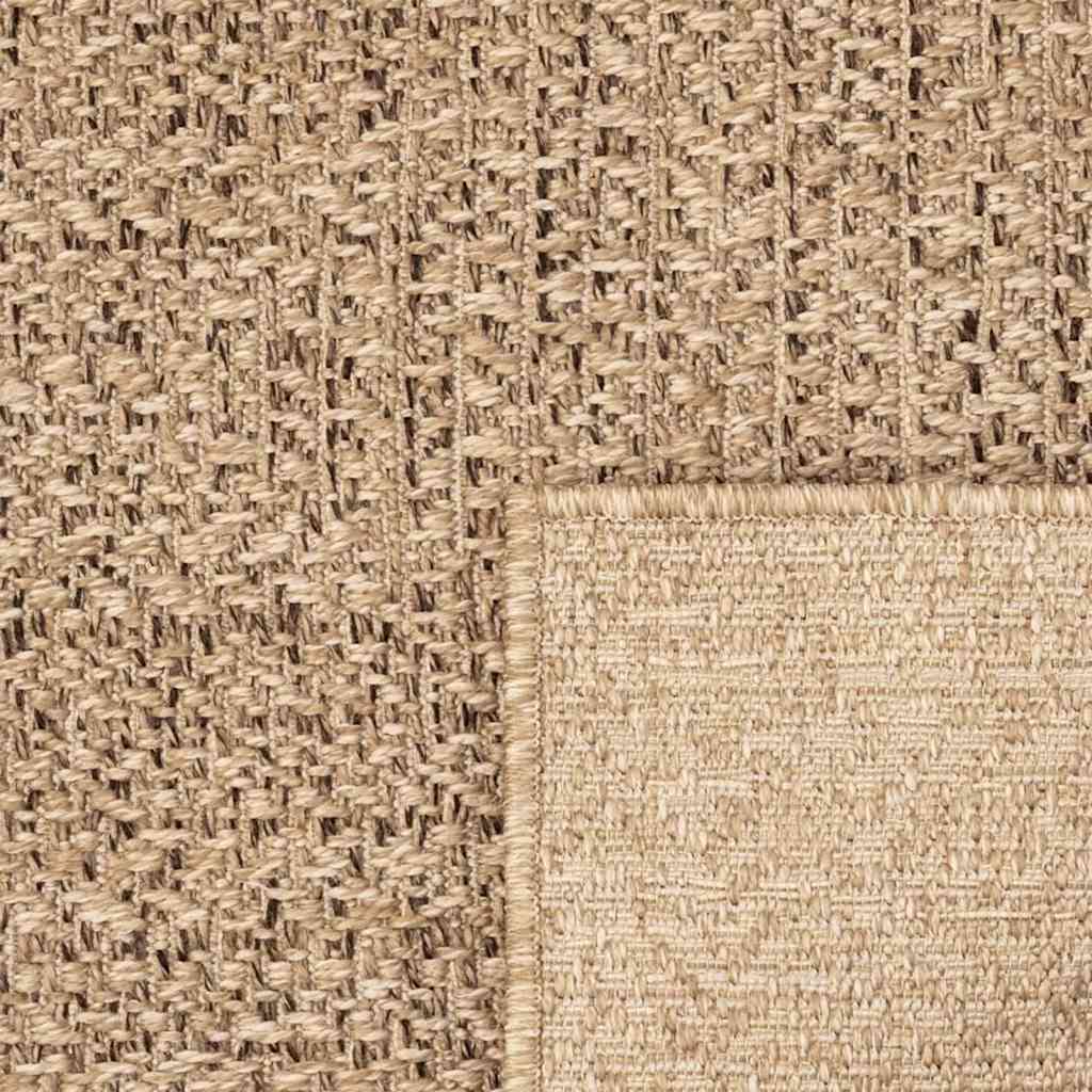 Kilimas ZIZUR, 60x110cm, džiuto imitacija, vidaus ir lauko