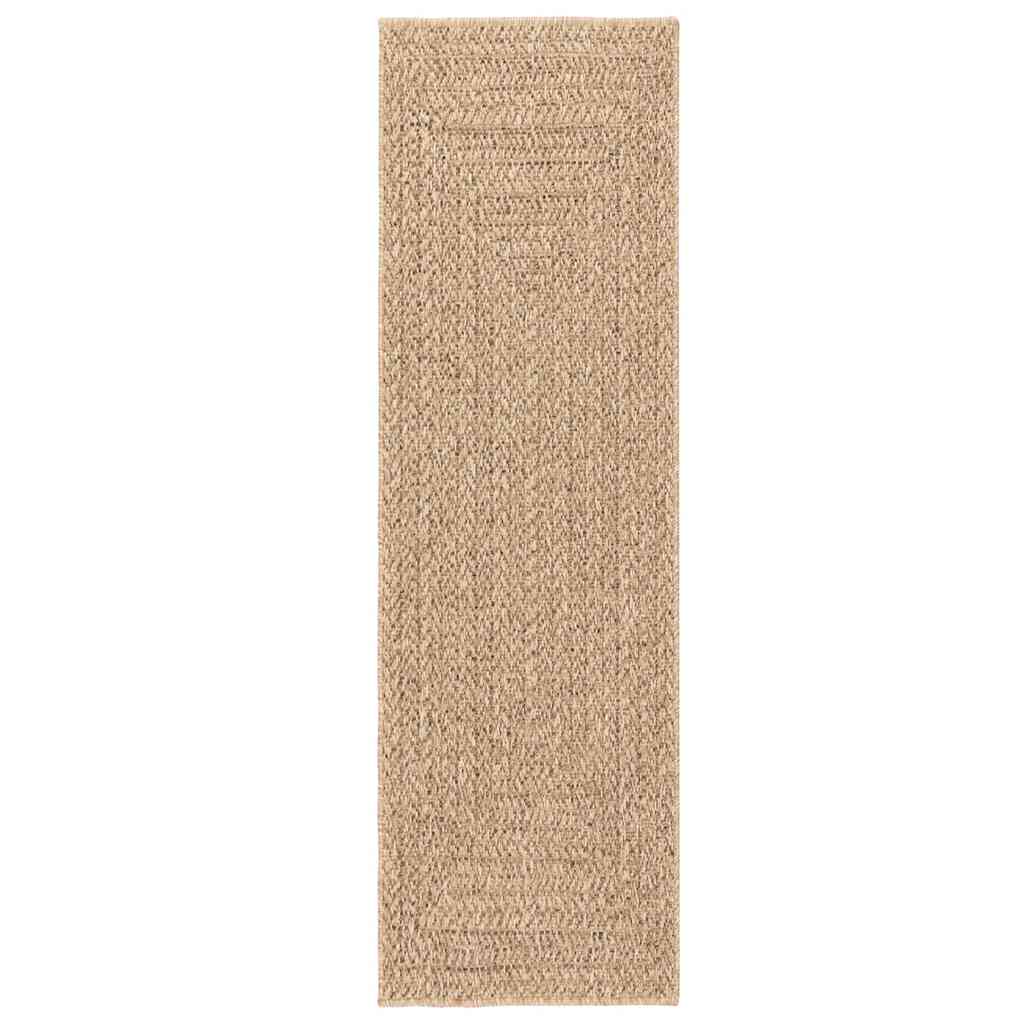 Kilimas ZIZUR, 80x250cm, džiuto imitacija, vidaus ir lauko