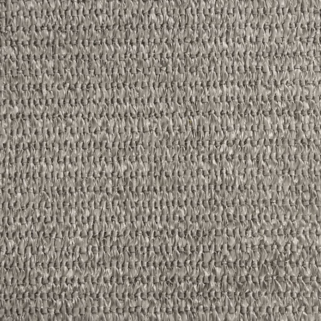 Burė nuo saulės, šviesiai siva, 5x7m, HDPE, 160g/m²