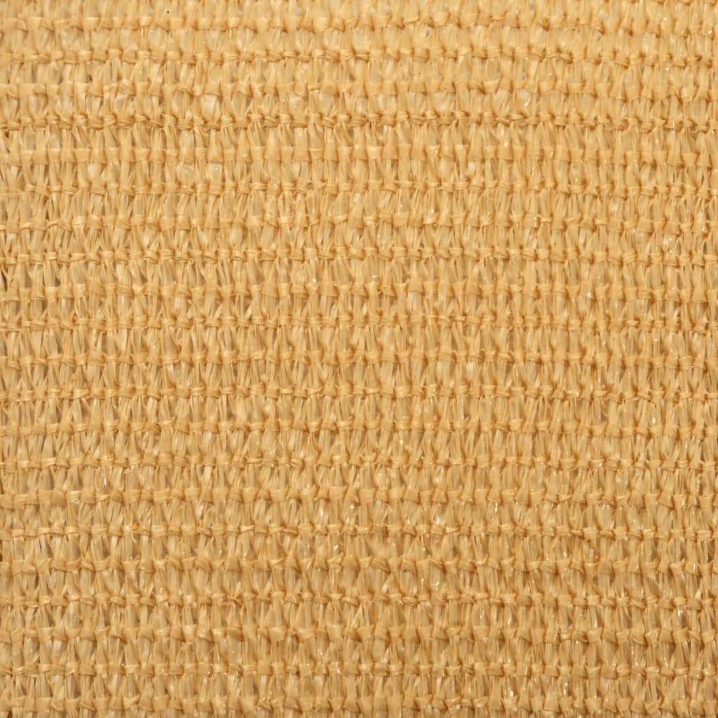 Burė nuo saulės, smėlio, 4x7m, HDPE, 160g/m², stačiakampė