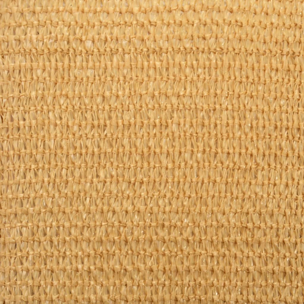 Saulės skėtis, 160 g/m², trapecijos formos, smėlio spalvos, 3/4x2 m, HDPE