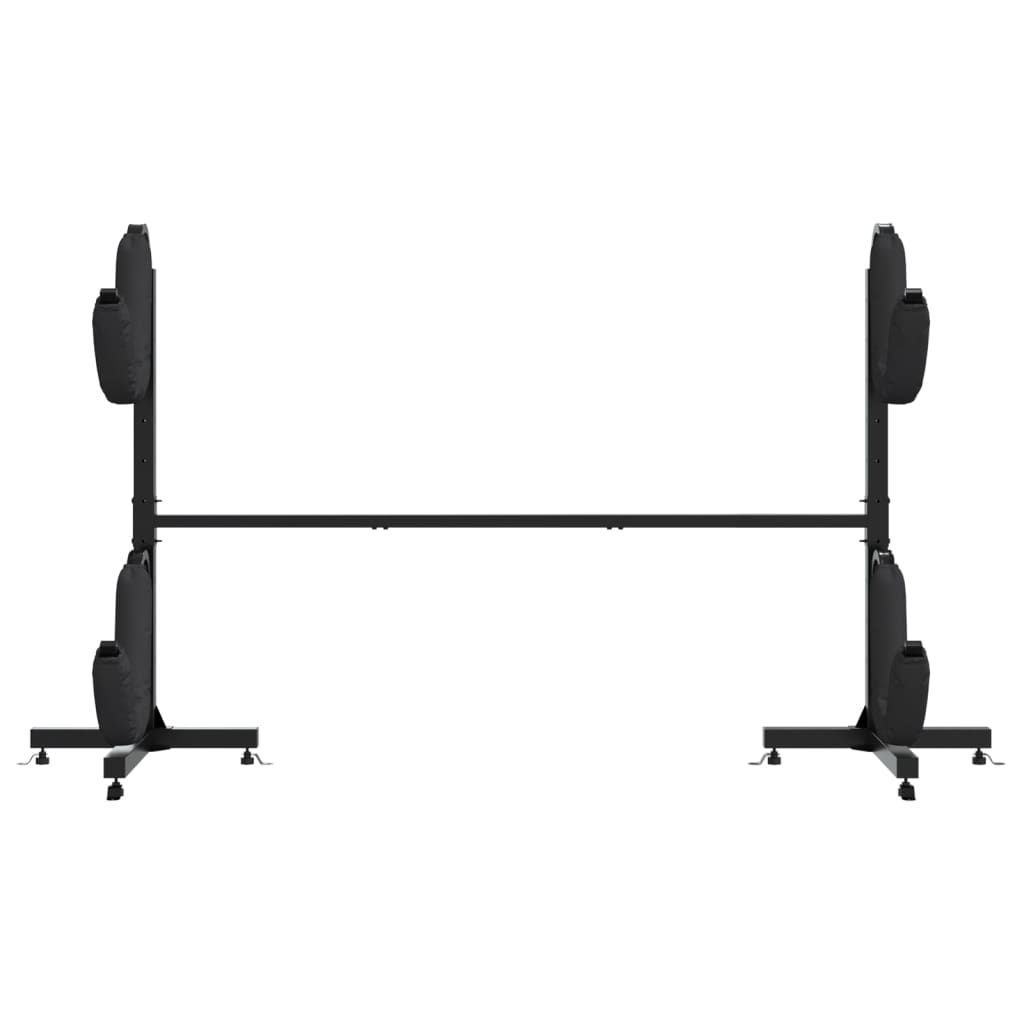 Stovas baidarėms laikyti, 250x57x127,5cm, plienas, 2 baidarėms