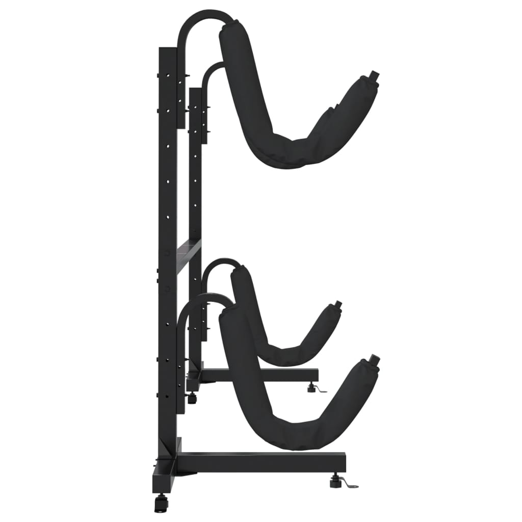 Stovas baidarėms laikyti, 250x57x127,5cm, plienas, 2 baidarėms