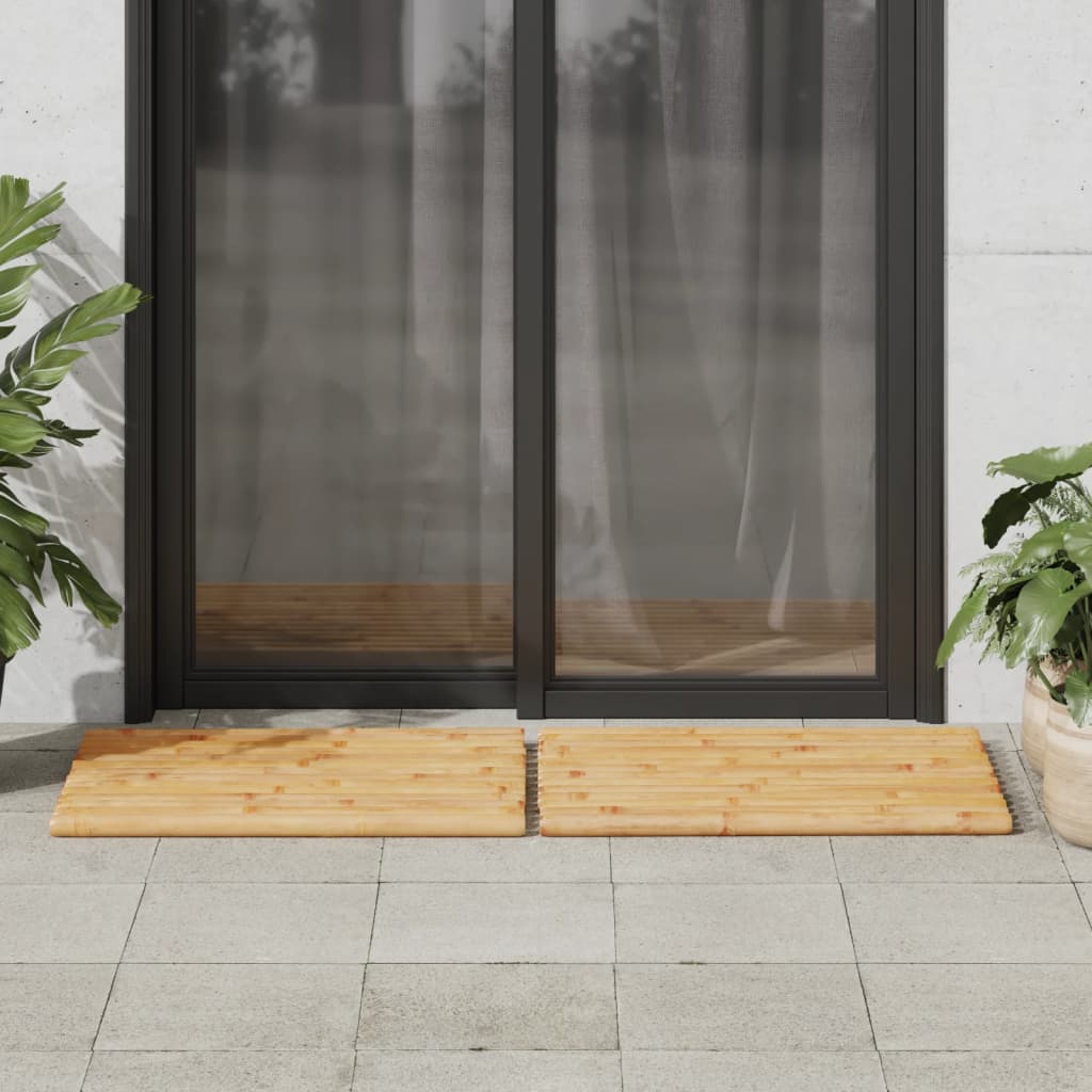 Vonios kilimėliai, 2vnt., 70x50cm, bambukas