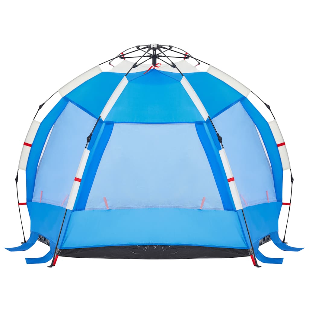 Paplūdimio palapinė, mėlyna, dvivietė, greito atleidimo