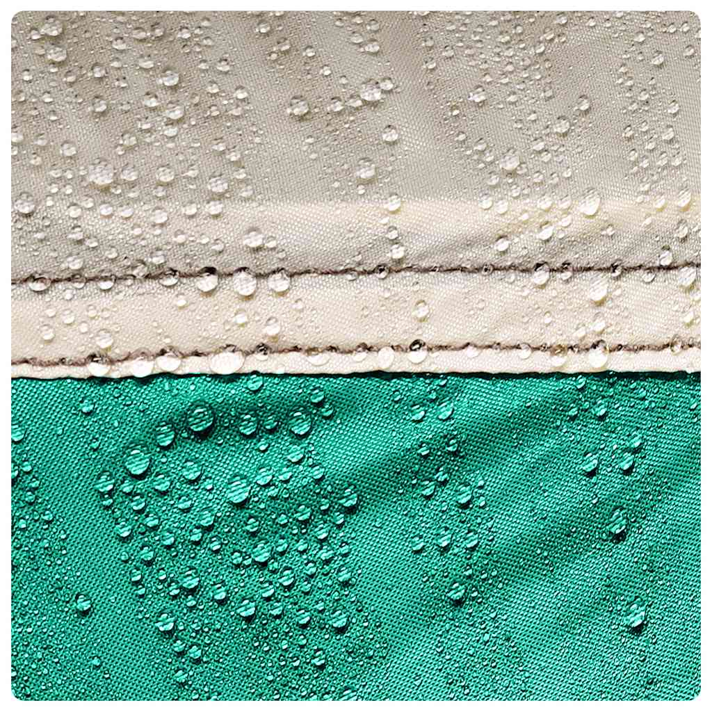 Paplūdimio palapinė, jūros žalia, dvivietė, greito atleidimo