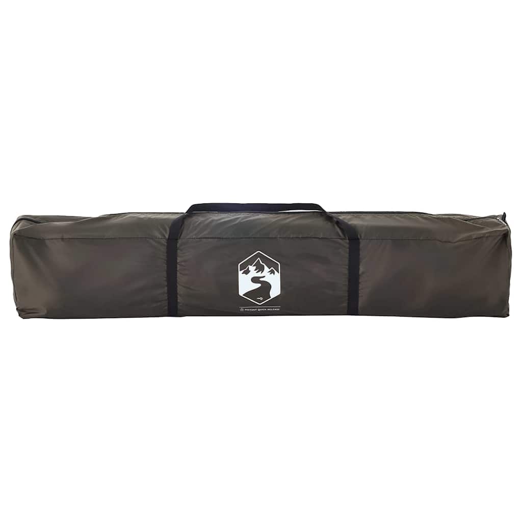 Žvejybos palapinė, rudos spalvos, keturvietė, greito atleidimo