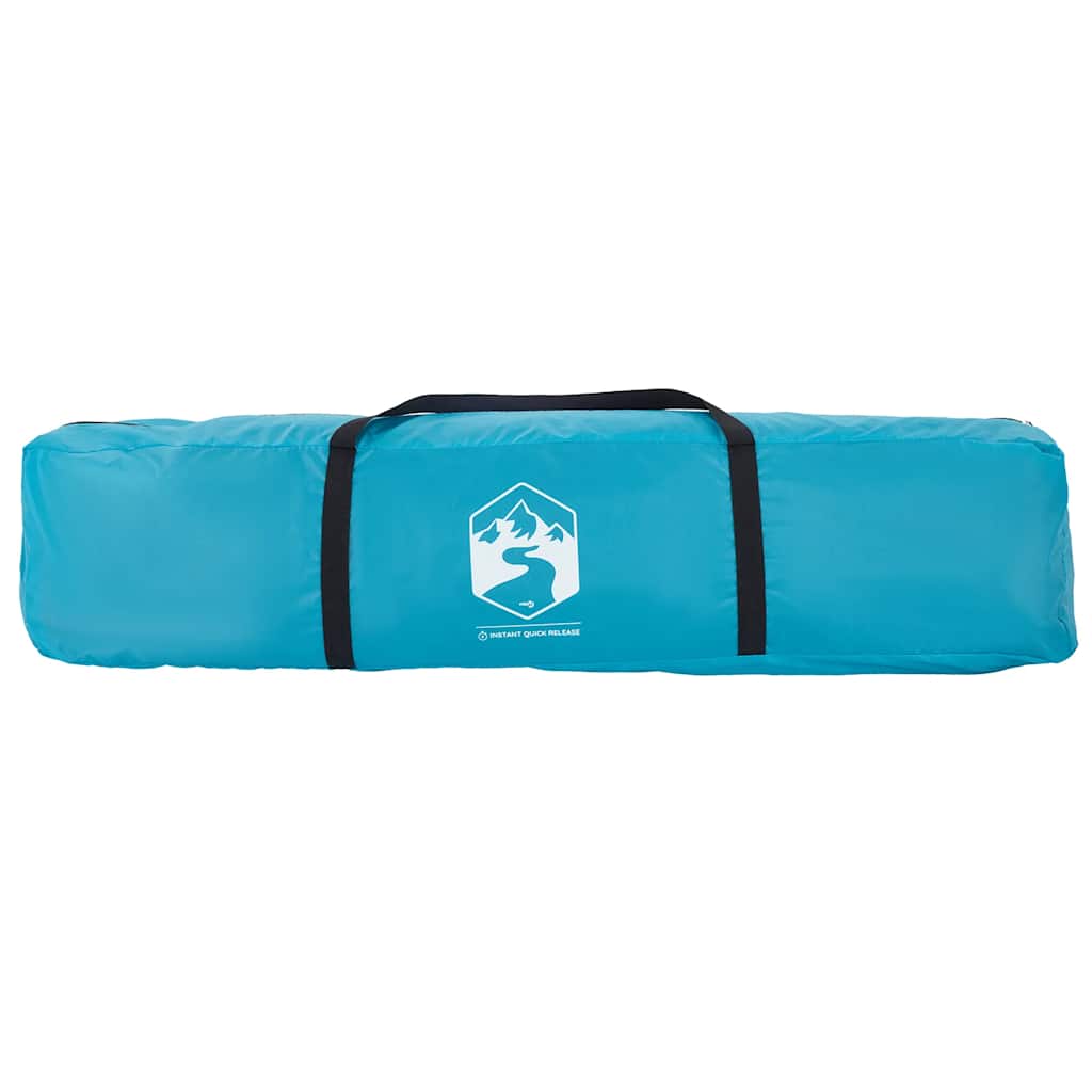 Stovyklavimo palapinė, mėlyna, keturvietė, greito atleidimo