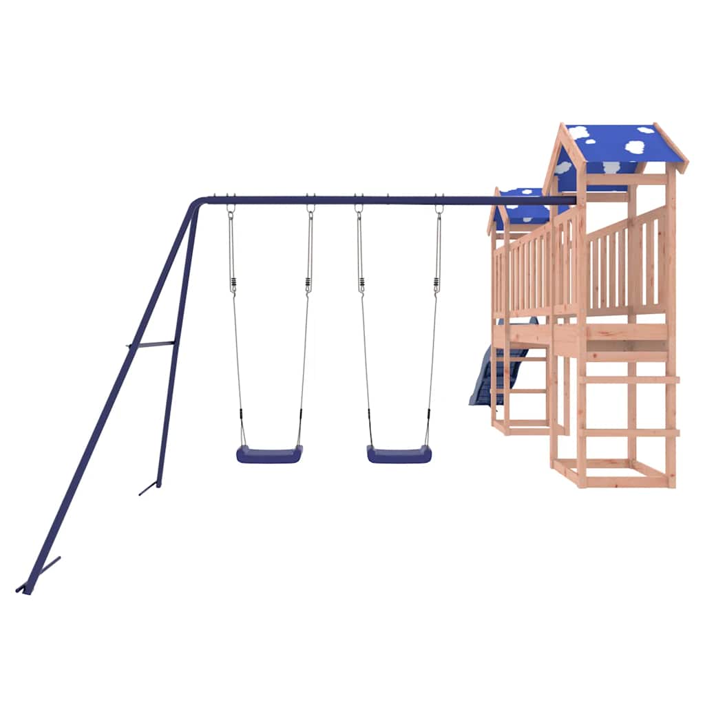 Lauko žaidimų aikštelės komplektas, douglas eglės masyvas