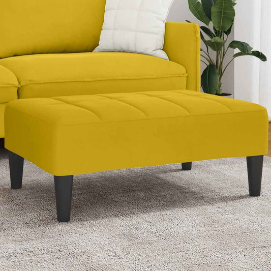 Pakoja, geltonos spalvos, 77x55x31cm, aksomas