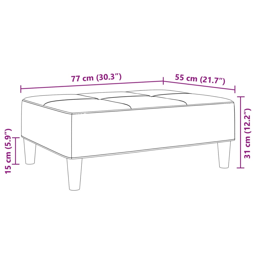 Pakoja, 77x55x31cm, audinys, skiautinio dizaino