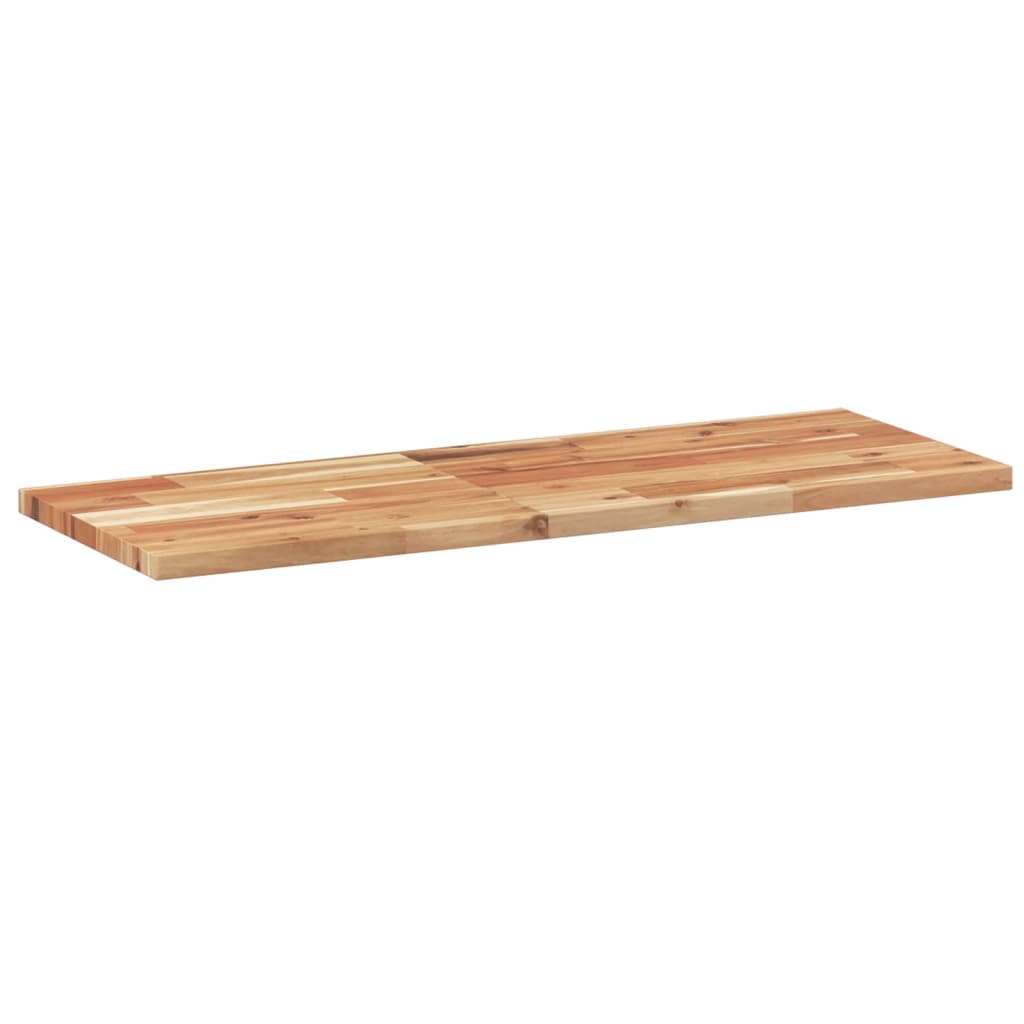 Pakabinamos lentynos, 2 vnt., 100x30x2 cm, aliejumi dažyta akacijos masyvo mediena