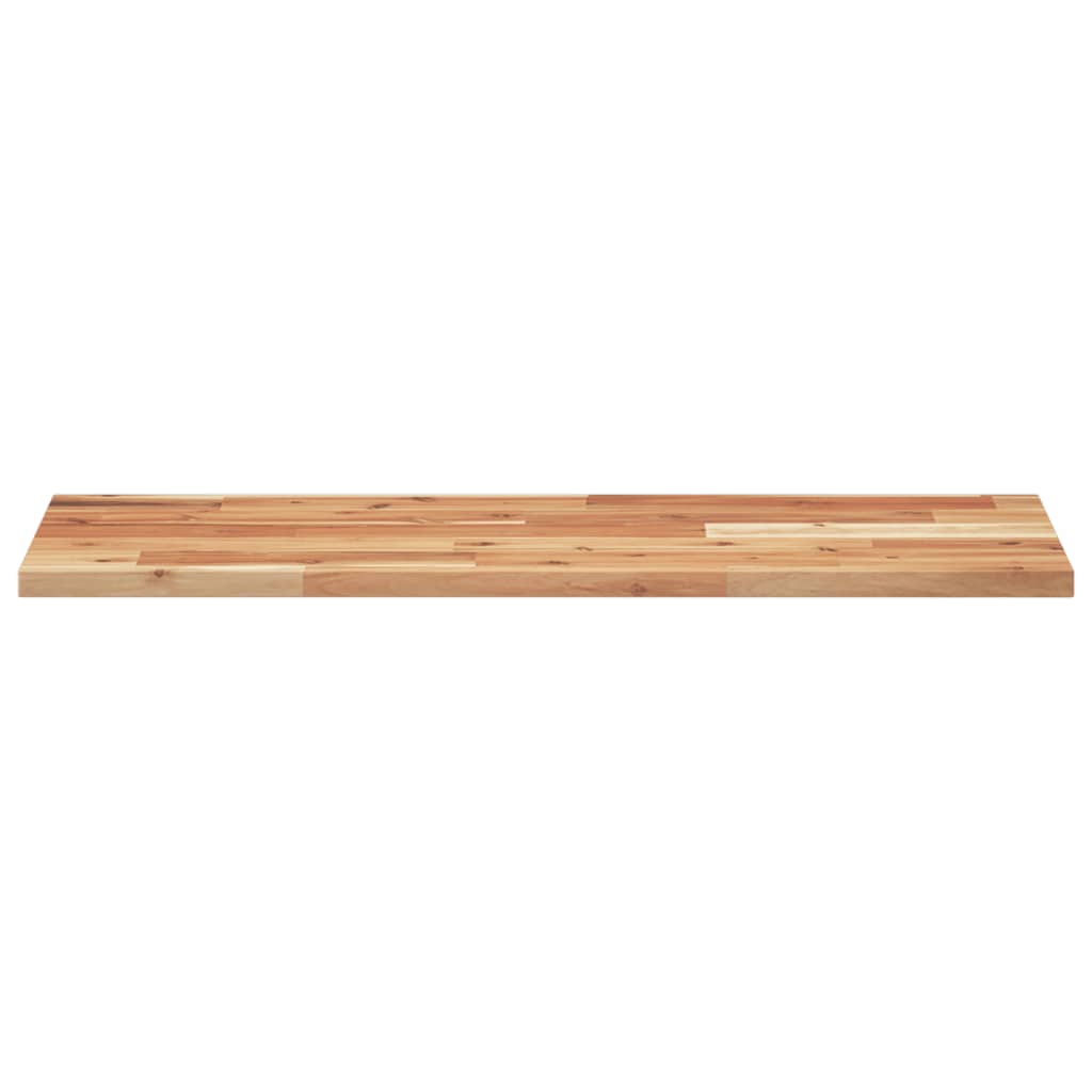 Pakabinamos lentynos, 2 vnt., 100x30x2 cm, aliejumi dažyta akacijos masyvo mediena