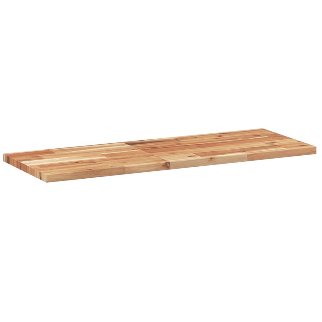 Pakabinamos lentynos, 2 vnt., 100x30x2 cm, aliejumi dažyta akacijos masyvo mediena