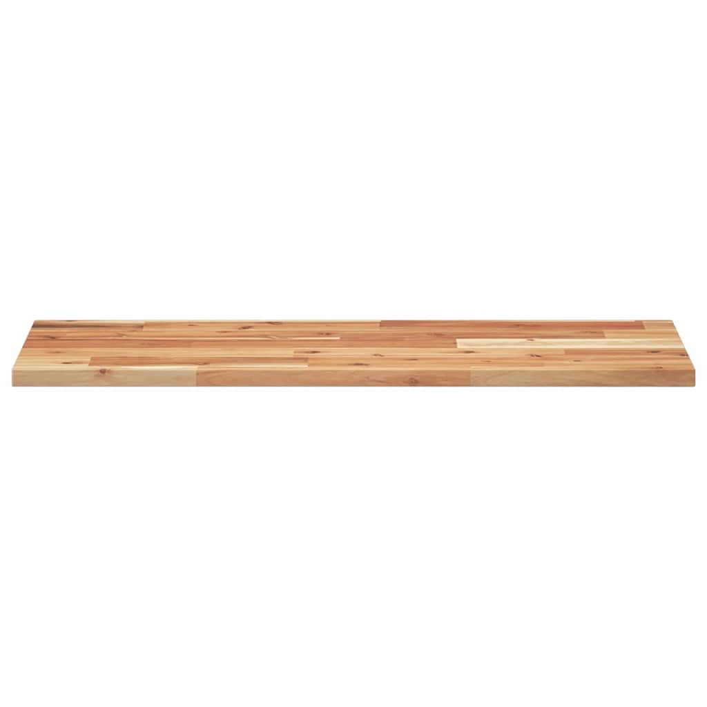 Pakabinamos lentynos, 3 vnt., 100x30x2 cm, aliejumi dažyta akacijos masyvo mediena