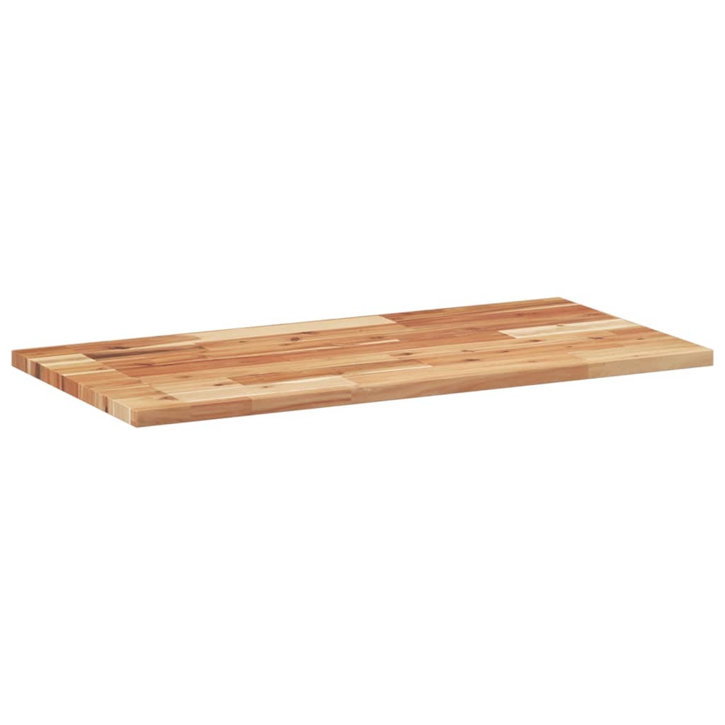 Pakabinamos lentynos, 2 vnt., 100x40x2 cm, aliejumi dažyta akacijos masyvo mediena