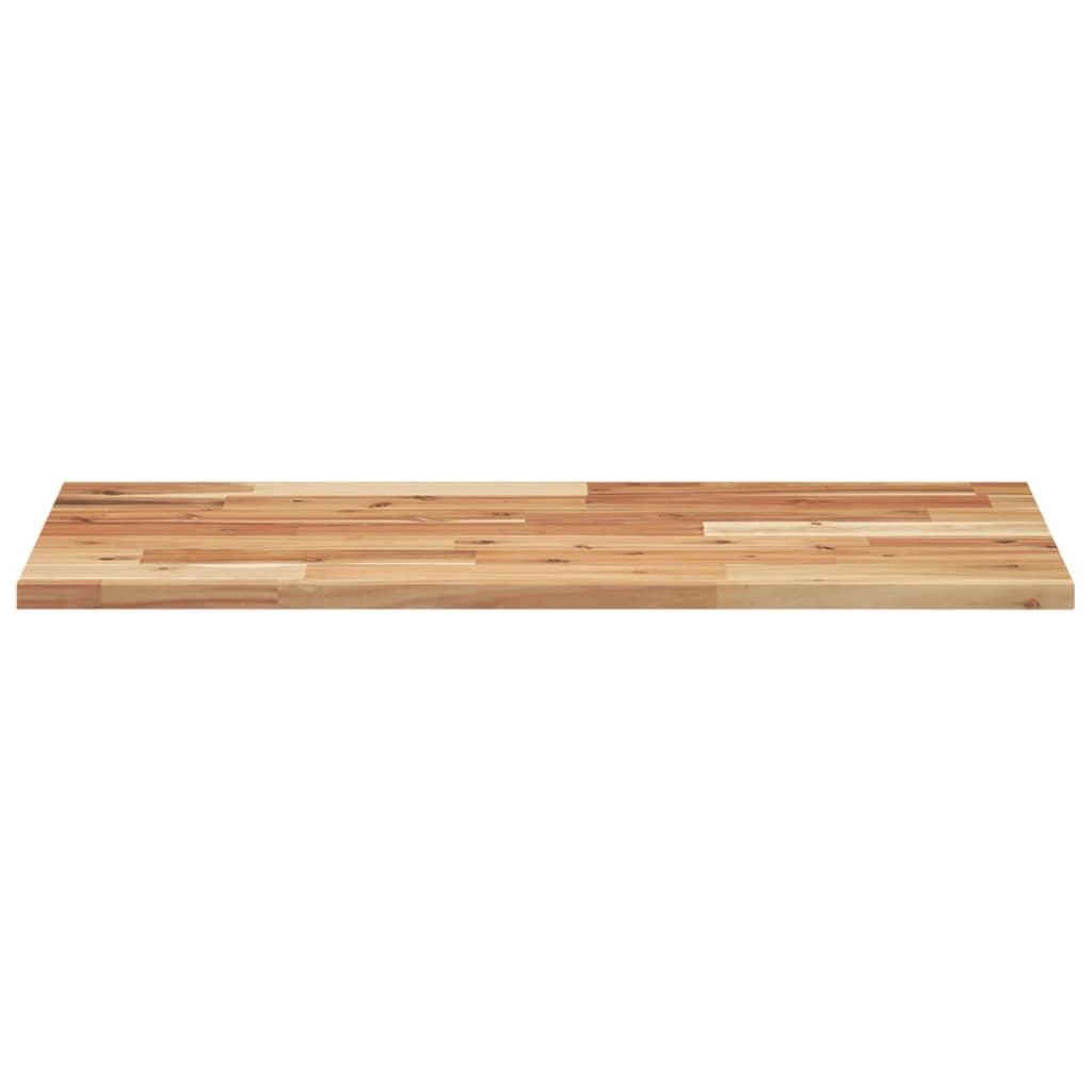 Pakabinamos lentynos, 2 vnt., 100x40x2 cm, aliejumi dažyta akacijos masyvo mediena