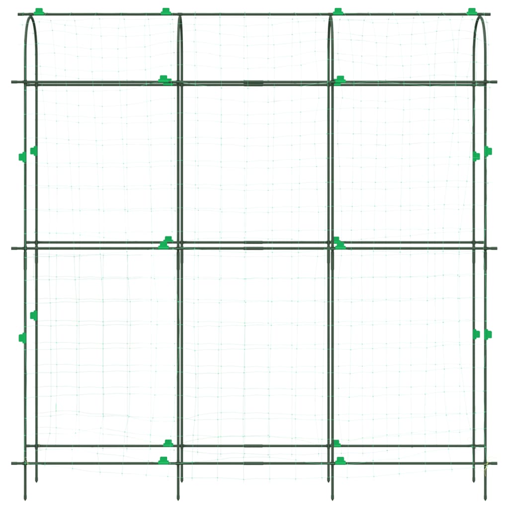 Sodo grotelės vijokliniams augalams, 181x31x182,5cm, plienas