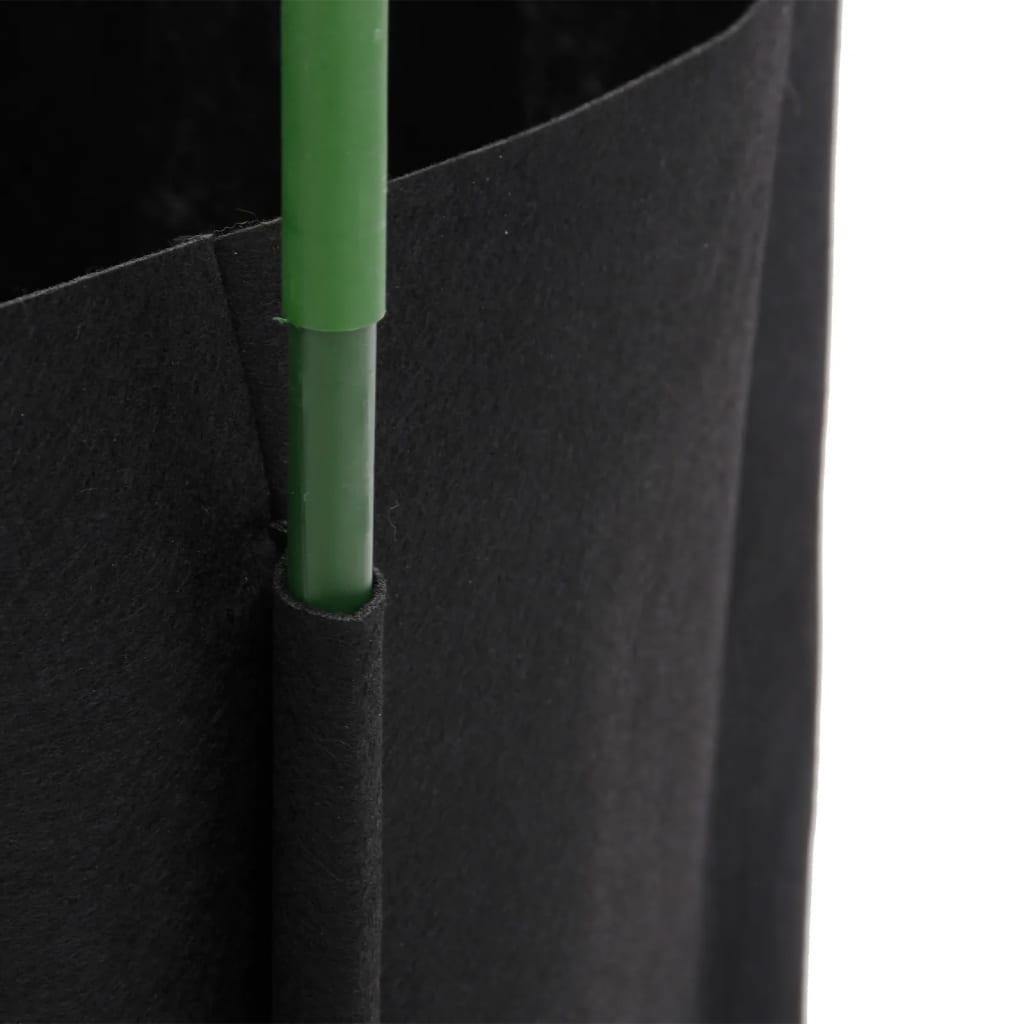 Pomidorų narvai su augalų maišeliais, 8vnt., 154cm, plienas/PP